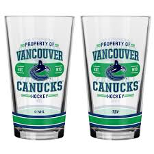 Glass - Mixing Glass NHL: Vancouver Canucks