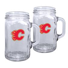 Mug - Mason Jar NHL: Calgary Flames