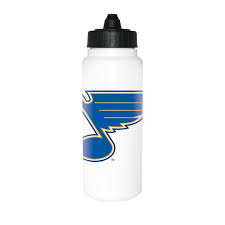 Water Bottle - White NHL: St. Louis Blues
