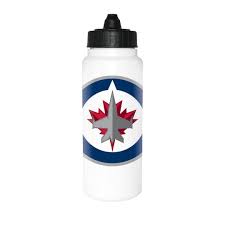 Water Bottle - White NHL: Winnipeg Jets