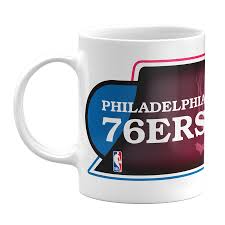 Mug - White Sublimated NBA: Philadelphia 76ers