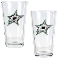 Glass - Logo Glass NHL: Dallas Stars