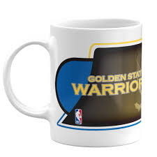 Mug - White Sublimated NBA: Golden State Warriors