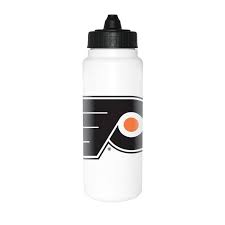 Water Bottle - White NHL: Philadelphia Flyers
