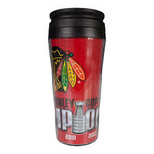 Travel Mug - 2013 Stanley Cup Champions NHL: Chicago Blackhawks