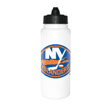Water Bottle - White NHL: New York Islanders