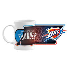 Mug - White Sublimated NBA: Oklahoma City Thunder