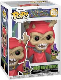 Disney - The Black Cauldron: Horned King with Creeper POP! #1586