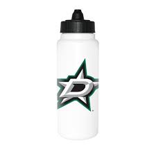 Water Bottle - White NHL: Dallas Stars
