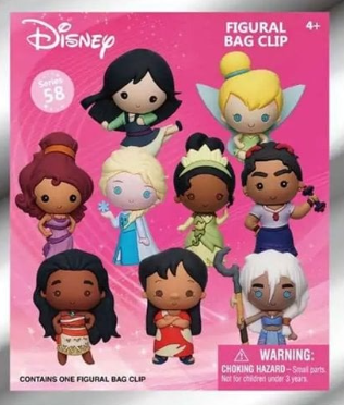 Keychain Blind Bag - Disney Princess (Series 58)