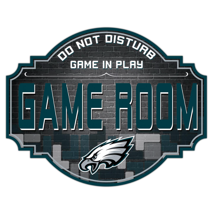 Philadelphia Eagles Game Room Tavern Sign (24")