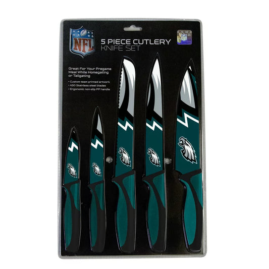 5 Piece Cutlery Set: Philadelphia Eagles