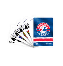 Playing Cards - Montreal Expos