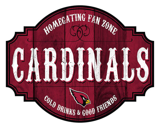 Arizona Cardinals Homegate Wooden Tavern Sign (12")