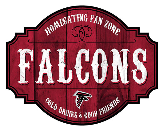 Atlanta Falcons Homegate Wooden Tavern Sign (12")