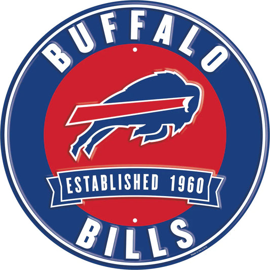 Buffalo Bills Established Tin Sign