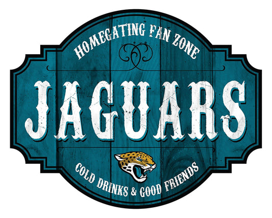 Jacksonville Jaguars Homegate Wooden Tavern Sign (12")