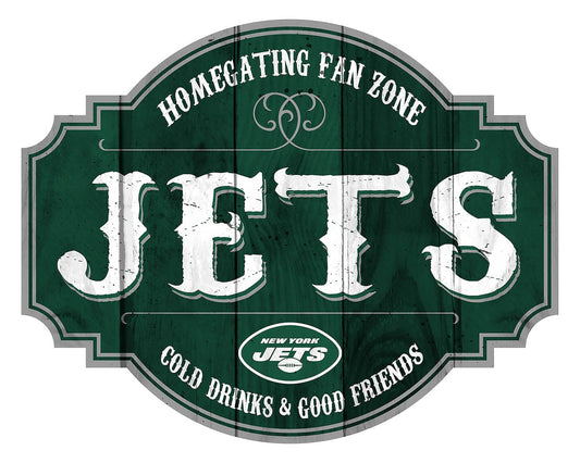 New York Jets Homegate Wooden Tavern Sign (12")