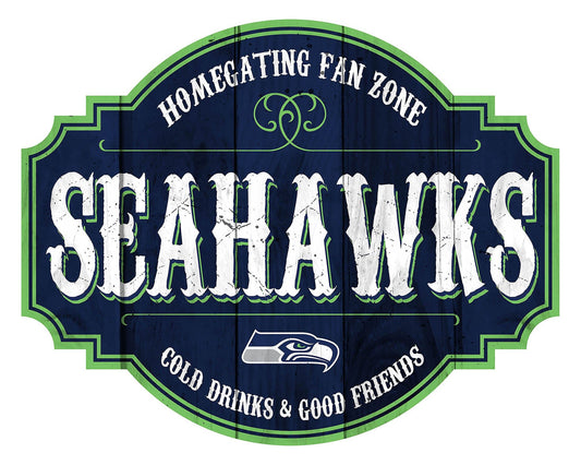 Seattle Seahawks Homegate Wooden Tavern Sign (12")