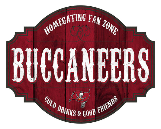 Tampa Bay Buccaneers Homegate Wooden Tavern Sign (12")