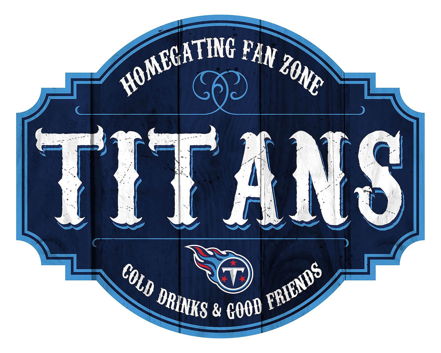 Tennessee Titans Homegate Wooden Tavern Sign (12")