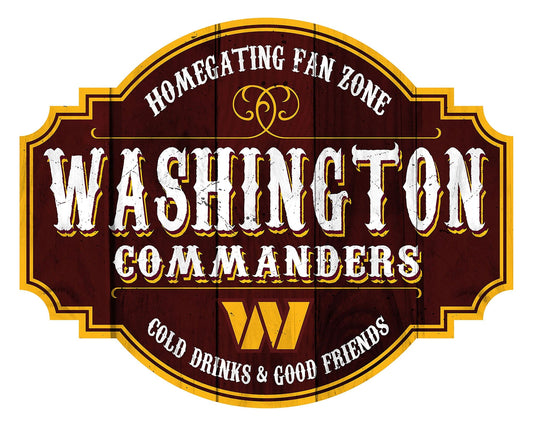 Washington Commanders Homegate Wooden Tavern Sign (12")