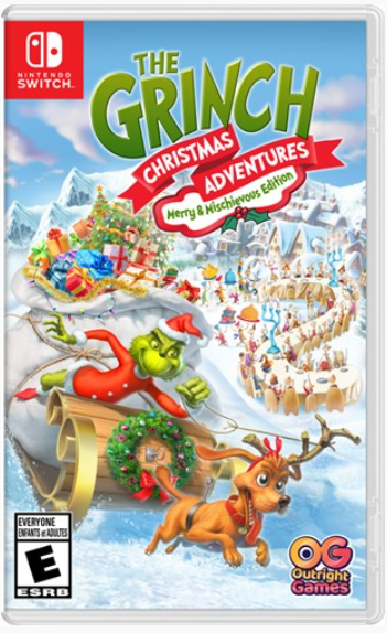 Nintendo Switch (Original) - The Grinch Christmas Adventures: Merry & Mischievous Edition  (Sealed) *PRE-ORDER