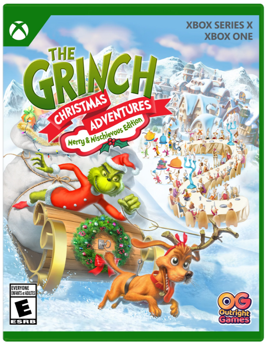 Xbox Series X - The Grinch Christmas Adventures: Merry & Mischievous Edition  (Sealed) *PRE-ORDER