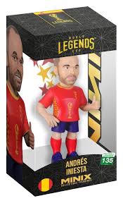 Football Legends - Spain: Andres Iniesta Minix Figure #135