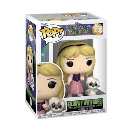 Disney - The Black Cauldron: Eilonwy with Gurgi POP! #1588