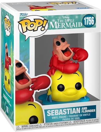 Disney - The Little Mermaid: Sebastian and Flounder POP! #1756