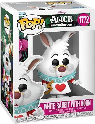 Disney - Alice in Wonderland: White Rabbit with Horn POP! #1772