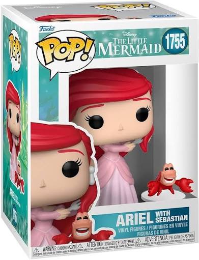 Disney - The Little Mermaid: Ariel with Sebastian POP! #1755