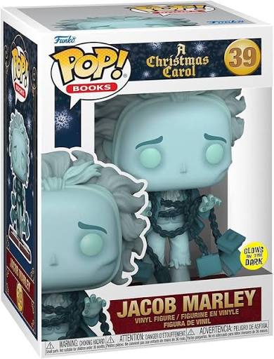 Books - A Christmas Carol: Jacob Marley (Glow-In-The-Dark) POP! #39