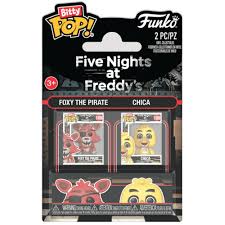 Bitty POP! - 2-Pack: Five Nights at Freddy's (Foxy the Pirate and Chica)