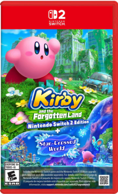 Nintendo Switch 2 - Kirby and The Forgotten Land + Star Crossed World (Sealed) PRE-ORDER