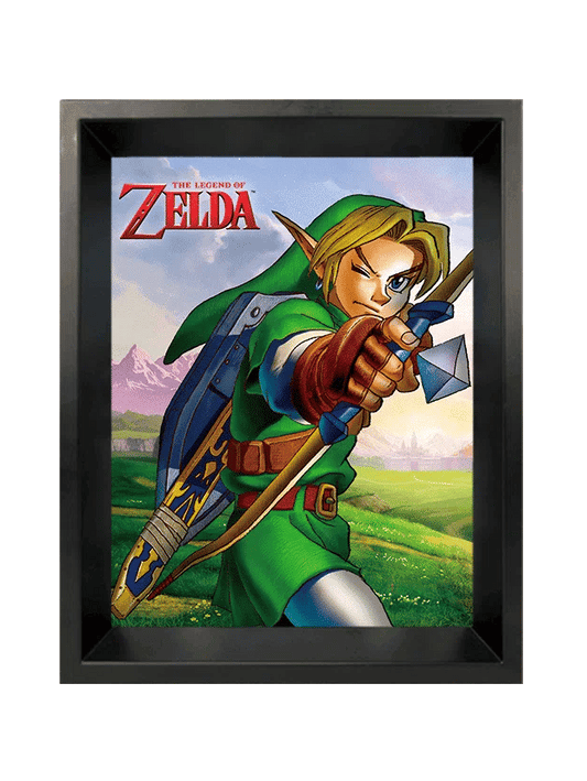 3D Lenticular Shadowbox: Legend of Zelda: Ocarina of Time Archer Link