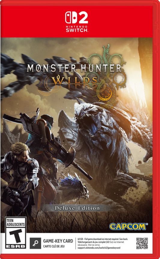Nintendo Switch 2 - Monster Hunter Wilds Deluxe Edition (Sealed) *PRE-ORDER