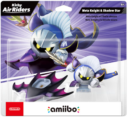 Kirby Air Riders - Meta Knight & Shadow Star Amiibo