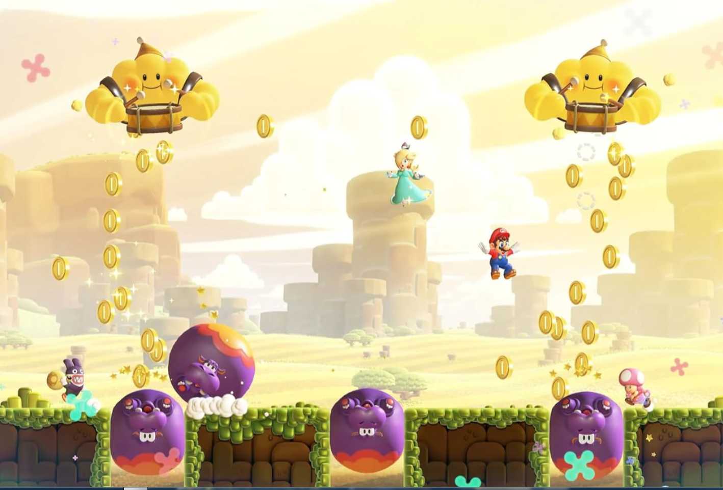 Nintendo Switch 2 - Super Mario Bros. Wonder +Meetup in Bellabel Park (Sealed)