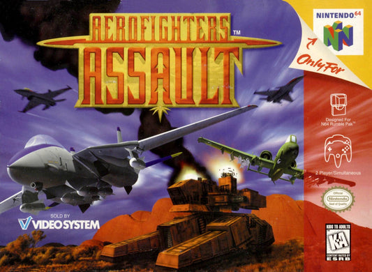 AeroFighters Assault (N64, Cartridge Only)