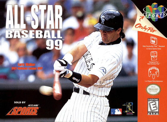 All-Star Baseball 99 (N64, Cartridge Only)