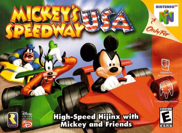 Mickey`s Speedway USA (N64, Cartridge Only)