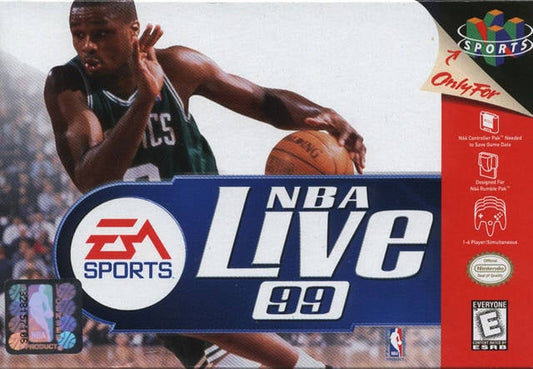 NBA Live 99 (N64, Cartridge Only)