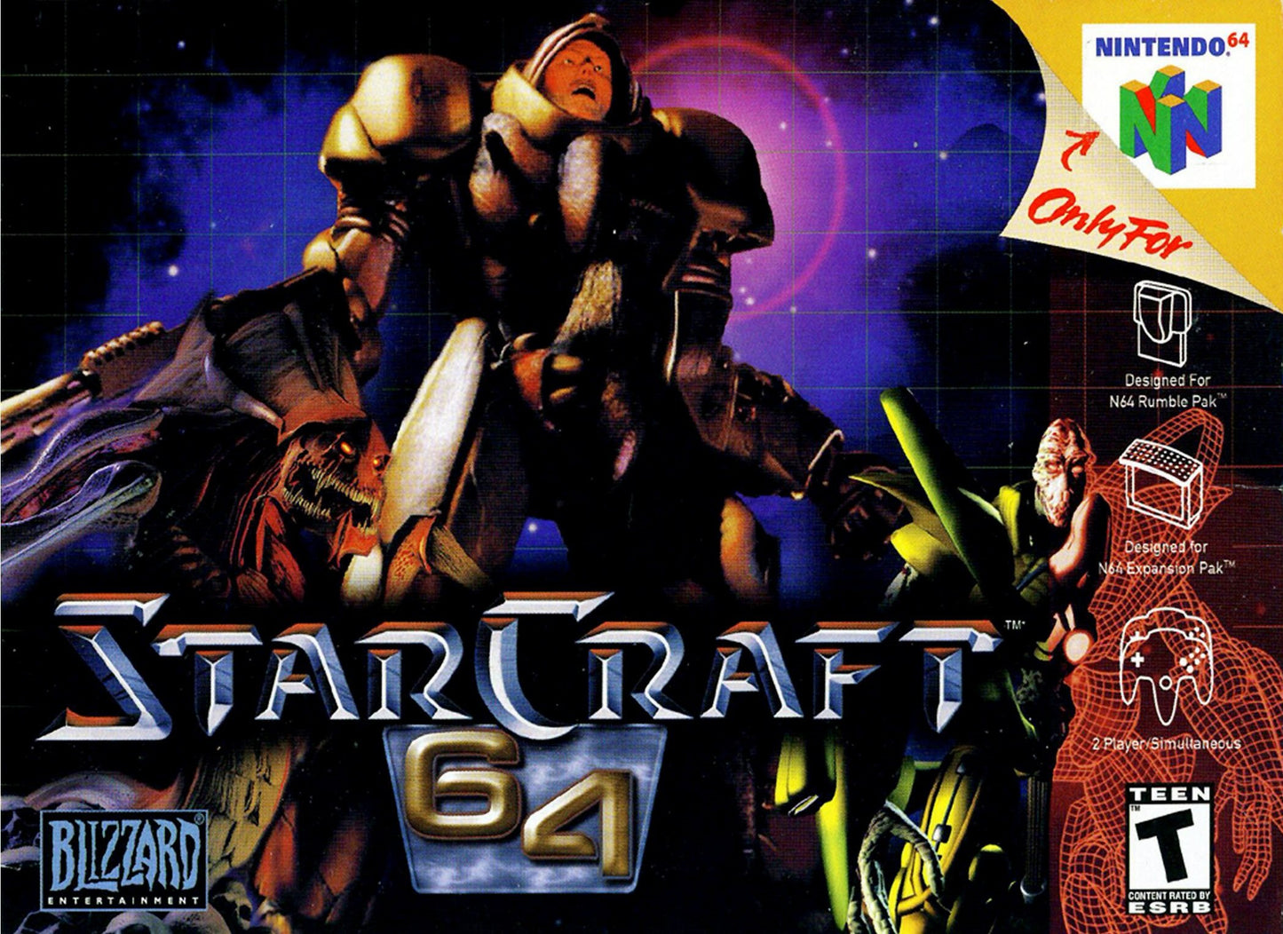 StarCraft 64 (N64, Cartridge Only)