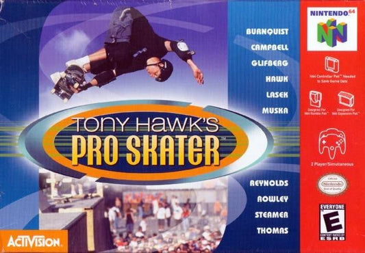 Tony Hawk`s Pro Skater (N64, Cartridge Only)