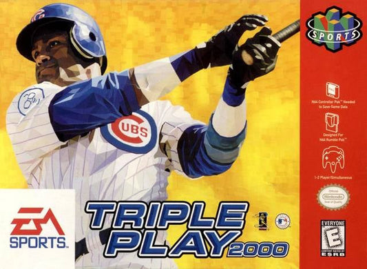 Triple Play 2000 (N64, Cartridge Only)