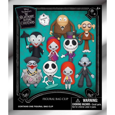 The Nightmare Before Christmas Bookbag Clip Blind Bag