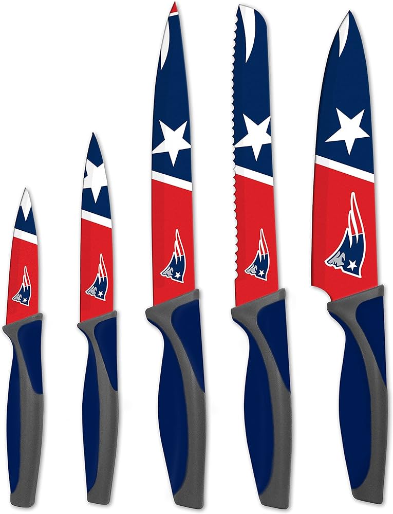 5 Piece Cutlery Set: New England Patriots