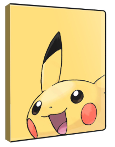 9 Pocket Portfolio-Pikachu